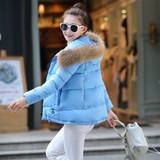 2015冬季新款韩版女装棉衣女A版大码短款羽绒棉服棉袄女式外套