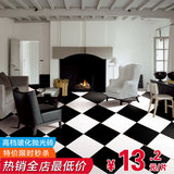 象牙白 纯白瓷砖 防滑地砖 玻化砖 客厅地板砖600 800 800 全黑