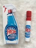 毛球美国代购 Moschino Fresh清新 清洁剂造型 女士试管香水 1ml