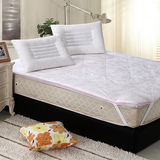 辑里桑蚕丝床垫/聚酯纤维床垫 独特双层子母超透气床垫 1.8m床