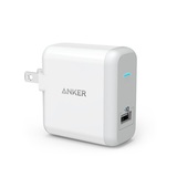ANKER QC2.0单口折叠墙冲 苹果三星手机充电头 18W快速usb充电器