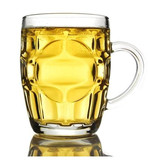 批发啤酒杯玻璃创意菠萝酒杯果汁杯饮料杯水杯玻璃杯子大号扎啤杯
