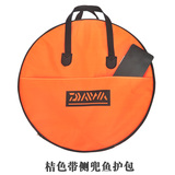 特价帆布耐磨防水鱼护包35-40-45-50鱼护网袋子渔护包双层渔具包