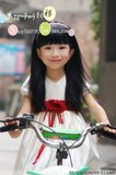 韩国儿童假发齐刘海长直发女宝宝假发小模特假发儿童摄影假发黑色