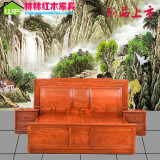 红木家具非洲花梨木实木床辉煌大床厂家直销包邮1.5米1.8米