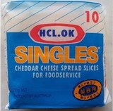 澳洲 HCL.OK 卡夫高钙芝士片 奶酪片（含10片独立包装）