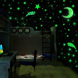 宿舍寝室创意荧光夜光贴个性墙贴墙壁贴纸卧室装饰品床头墙画贴画