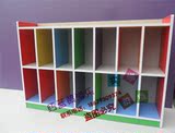 幼儿园儿童书包柜 米奇收纳柜玩具柜 实木 防火板 儿童组合柜