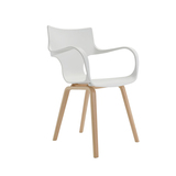 特价小户型北欧宜家白色塑料酒店个性创意现代时尚简约餐椅休闲椅