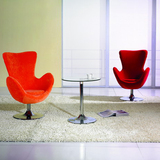 特价创意设计师家具时尚现代旋转扶手单人蛋椅休闲沙发椅