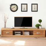 全实木 松木电视柜 简约现代 北欧电视机柜 小户型创意客厅家具