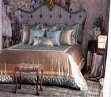 美式欧式新古典奢华高档床上用品多件套 别墅样板房样板间床品