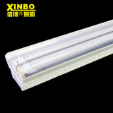 T8LED日光灯支架全套0.6 0.9 1.2米管灯座单管LED双管日光灯