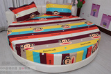 卡通圆床四件套床上用品大嘴猴床笠被罩枕套定做各种尺寸包邮