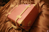 出口韩国 复古手提箱 化妆箱 旅行箱 行李箱 真皮箱子母箱婚箱子