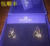 施华洛世奇耳环正品代购赵薇三角水晶耳环耳钉女 生日礼物送女友