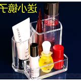 TONGDA2016透明亚克力化妆刷梳子眉笔粉刷口红笔筒质量桌面收纳盒