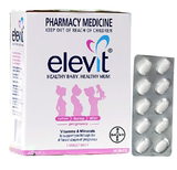 澳洲elevit/爱乐维女性备孕/100粒/孕妇营养复合维生素叶酸片直邮