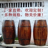 厂家直销多种规格木制酒桶/酒吧装饰木质酒摄影道具木桶/旅舍装饰