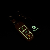 大众汽车真皮钥匙包 男女士CC迈腾遥控器3键智能专用夜光钥匙皮套