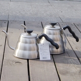 日本哈里欧HARIO不锈钢手冲咖啡壶细口壶V60DripKettle1.2L1.0L