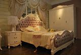 玫瑰之约 欧式双人床 软靠床 法式软床 实木床 雕花婚床701