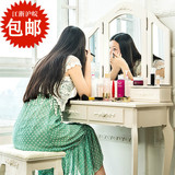 简约卧室梳妆台欧式实木家具梳妆桌小户型宜家现代韩式化妆台白色