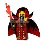 【小颗粒】全新正品乐高LEGO人仔抽抽乐13季邪恶巫师71008 剪口