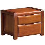 厂家直销新款胡桃木家具全实木床头柜 简约现代实木柜 特价储物柜