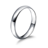 周六福珠宝永远爱 情侣戒指 纯银戒指女戒子对戒指环 尾戒