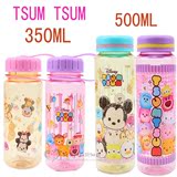 香港正品Disney/迪士尼TSUM TSUM动漫塑料水杯350ml500ml随手杯