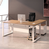 办公桌简约现代单人电脑书桌L型转角写字台老板主管经理职员家具