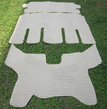 五菱荣光7座七坐位专用亚麻脚垫面包车地毯防水防滑耐磨脚垫