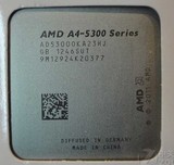 AMD A4-5300 双核CPU全新散片3.4G FM2接口 集7480D显卡