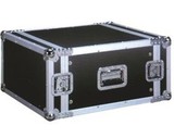 热卖6U标准两门单层防震机箱 功放航空箱 机柜舞台演出话筒设备箱