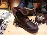 台灣正品代購法國品牌PALLADIUM帕拉丁真皮高幫反摺男女鞋靴