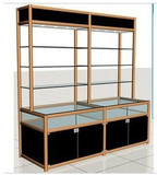 广州最低展示柜玻璃展柜精品货架精美柜台铝合金陈列柜特价甩卖