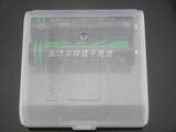 AAA 七号4节电池盒 7号电池收纳盒 保护盒 PP透明盒 充电电池盒子