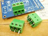 蓝色绿色2位3位接线端子 接线柱 PCB连接座插座 可选规格