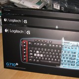包邮 Logitech/罗技G710+有线白色背光游戏机械键盘 茶轴 CF LOL