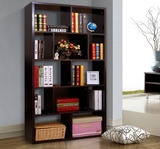 宜家自由组合收纳柜书柜简约现代置物柜简易实木书橱客厅隔断柜包