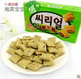 韩国进口 乐天麦片巧克力夹心饼干45g儿童食品