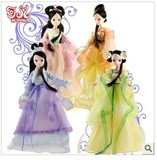 可儿娃娃四季仙子中国古装关节体娃 可爱玩具洋娃娃 女孩玩具