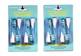大促销博朗牙刷头 超声波电动牙刷刷头 S18-4  3盒全国包邮