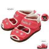 预定日本代购高端品牌mikihouse超舒适新生婴儿鞋凉鞋 日本制