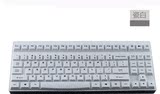 Rapoo雷柏v500机械游戏键盘膜v500s台式背光瓷白色保护膜防尘水罩
