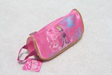 外贸好质量迪士尼公主女生防水笔袋粉红文具包小化妆包