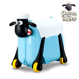 小羊肖恩儿童骑行旅行箱行李箱包拖储物箱儿童卡通玩具收纳登机箱