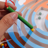 益智儿童玩具木质磁性运笔迷宫亲子游戏宝宝智力2-3-4-5-6-7-8岁