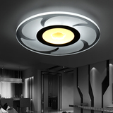 LED客厅吸顶灯温馨超薄卧室灯大气吸顶灯创意圆形遥控调光大厅灯